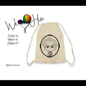 Frida drawstring bag backpack